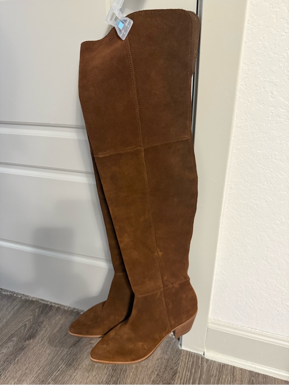 Steve Madden Brown Suede Over-the-Knee Boots